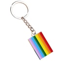 PRIDE Rainbow Key Ring