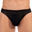 HOM String Temptation Free Cut Lace Noir