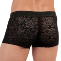 HOM Boxer Temptation Free Cut Lace Noir