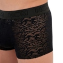 HOM Boxer Temptation Free Cut Lace Noir