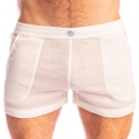 L'Homme invisible Beynac Lounge Shorts - White