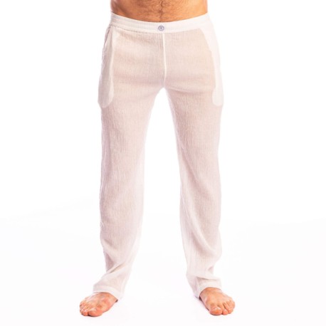 L'Homme invisible Beynac Lounge Pants - White