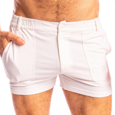 L'Homme invisible Short Smitty Blanc