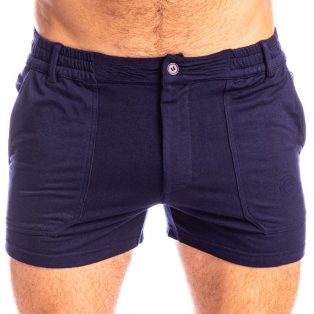 L'Homme invisible Short Smitty Bleu Marine