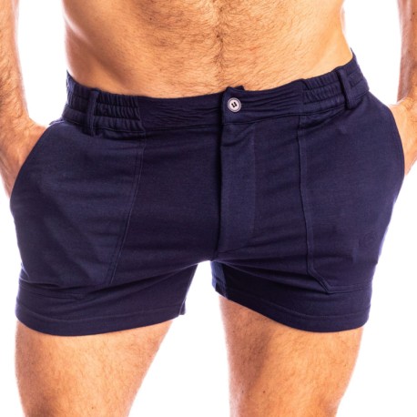 L'Homme invisible Short Smitty Bleu Marine
