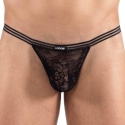 Lookme All Square Thong - Black