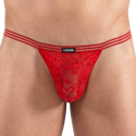 Lookme All Square Thong - Red