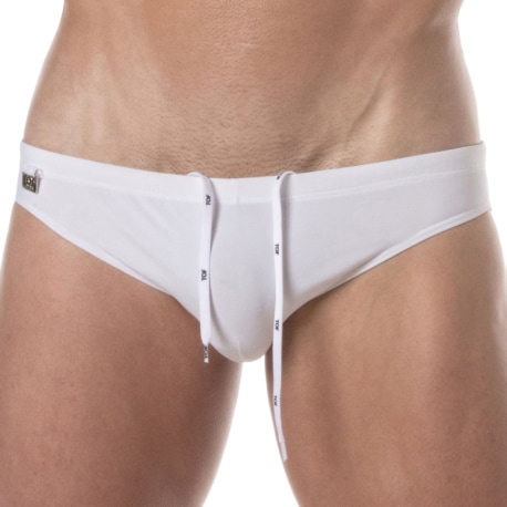 TOF Paris Plain Mini Swim Briefs - White