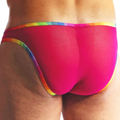 Manstore M2411 Micro Briefs - Rainbow