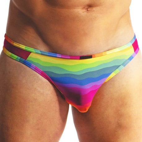 Manstore M2411 Micro Briefs - Rainbow