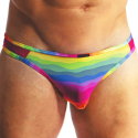 Manstore M2411 Micro Briefs - Rainbow