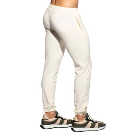 ES Collection Pantalon Coton Eponge Ivoire