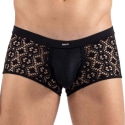 Lookme Boxer Court Shiny Noir