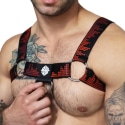 Breedwell Equalizer Bulldog Harness - Black - Red