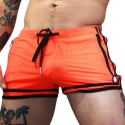 Breedwell Remix Circuit Shorts - Neon Orange