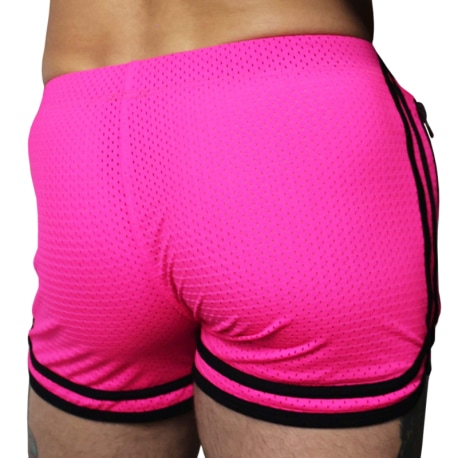 Breedwell Remix Circuit Shorts - Neon Pink