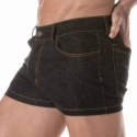 TOF Paris Urban Jean Mini Shorts - Black