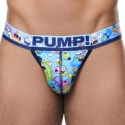 Pump! Funtopia Thong - Blue