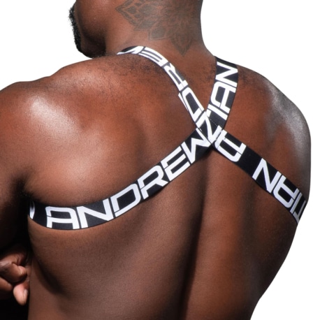 Andrew Christian Harnais à Boucle Noir