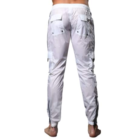 Andrew Christian Pantalon Translucent Y2K Blanc