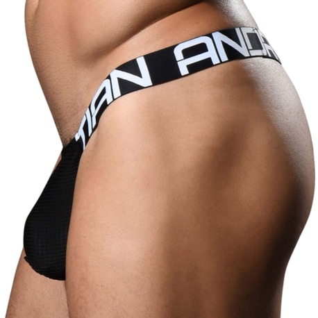 Andrew Christian Almost Naked V-Thong - Black