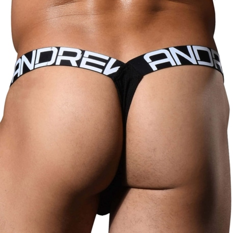 Andrew Christian Almost Naked V-Thong - Black