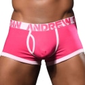 Andrew Christian Boxer Almost Naked Fly Tagless Fuchsia