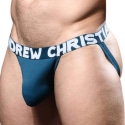 Andrew Christian Almost Naked Essential Rib Jock - Teal