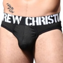 Andrew Christian Almost Naked Swat Team Briefs - Black