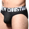 Andrew Christian Almost Naked Swat Team Briefs - Black