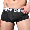 Andrew Christian Almost Naked Swat Team Pocket Trunks - Black