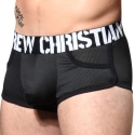 Andrew Christian Almost Naked Swat Team Pocket Trunks - Black