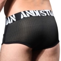 Andrew Christian Almost Naked Swat Team Pocket Trunks - Black