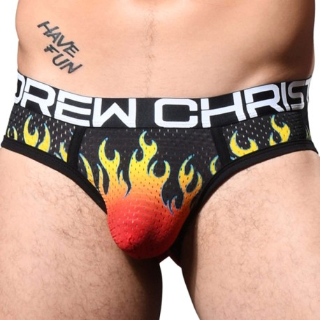 Andrew Christian Slip Almost Naked Flammes