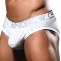 Andrew Christian CoolFlex Active Modal Briefs with Show-It - Heather Grey