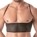 TOF Paris Circuit Fishnet Bustier - Black