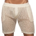 Addicted Eco Chique Bermuda Shorts - Ivory