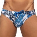 Addicted Slip de Bain Bikini Tropicana Bleu