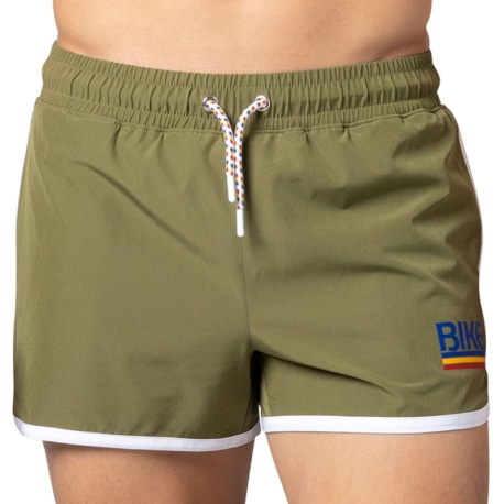 Bike Track Shorts - Olive