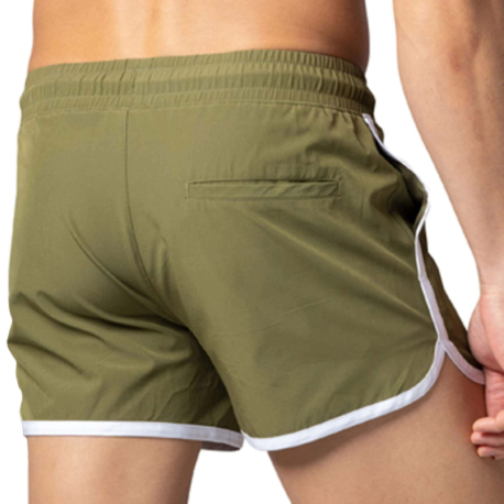 Bike Track Shorts - Olive