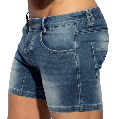 ES Collection Denim Shorts - Indigo