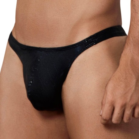 Clever Brilliant Thong - Black