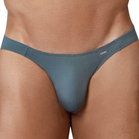 Clever Emotion Bikini Briefs - Grey