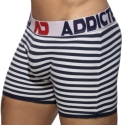 Addicted Boxer Long Sans Couture Marinière