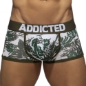 Addicted 2-Pack Tropicana Mesh Trunks - Blue - Khaki