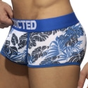 Addicted 2-Pack Tropicana Mesh Trunks - Blue - Khaki