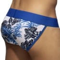 Addicted 2-Pack Tropicana Mesh Tanga Briefs - Blue - Khaki