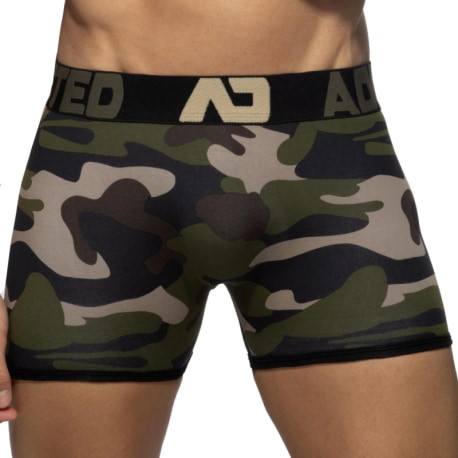 Addicted Seamless Long Boxer briefs - Camo