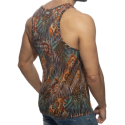 Addicted Animal Tank Top - Brown