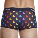 Garçon Français Duck Cotton Trunks - Rainbow